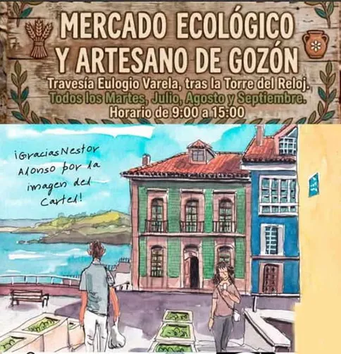 Mercado ecológico y artesano de Gozón