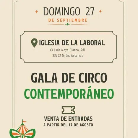Caparina Festival. Contemporary circus gala