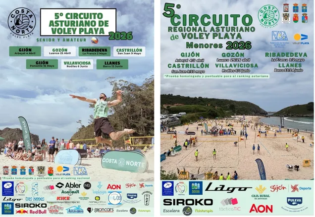 5th Asturian Beach Volleyball Circuit 2026