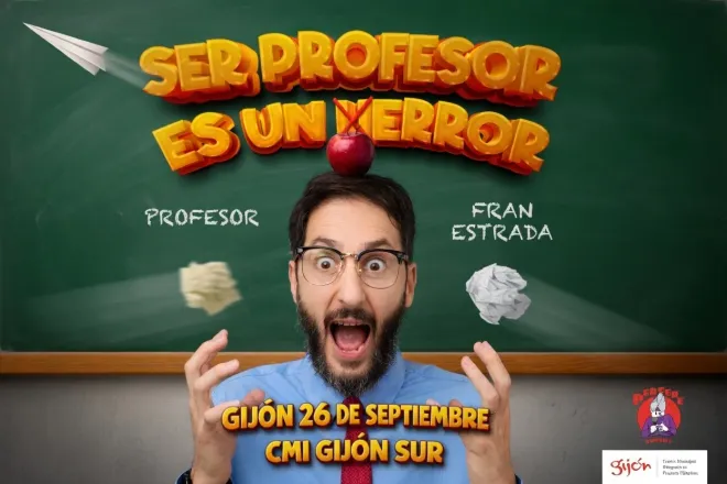 FRAN ESTRADA "Ser profesor es un error". Show cómico.