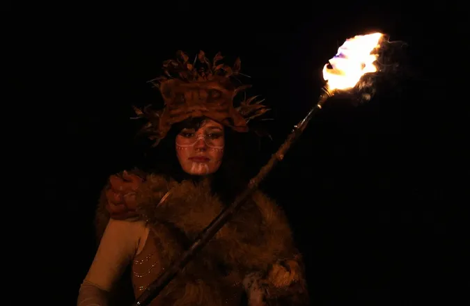 Ritual of Monkey Scene