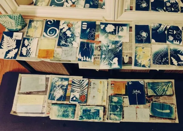 Taller familiar: Cianotipia floral y vegetal