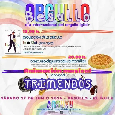 LGTBI+ Pride Day in Besullo