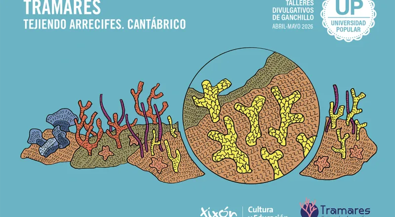 TRAMARES. Tejiendo arrecifes. Cantábrico Taller divulgativo de ganchillo