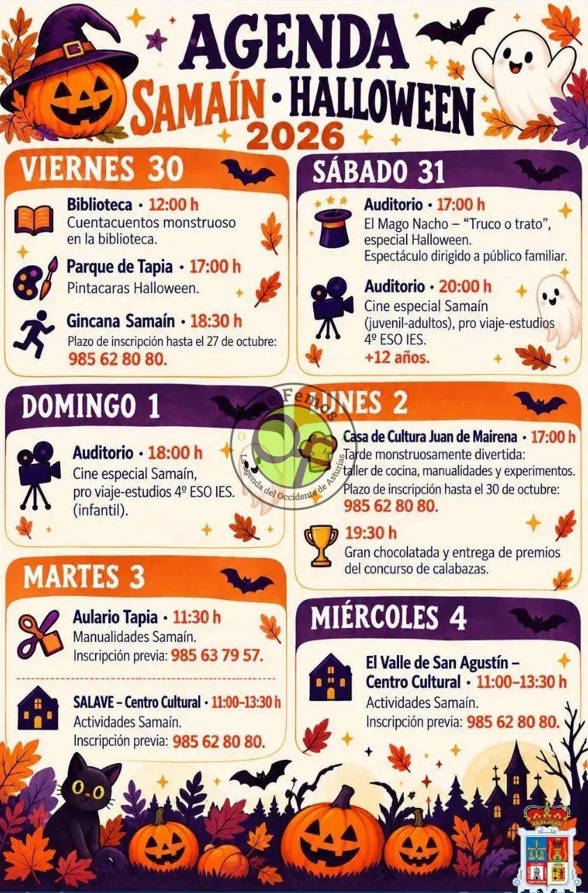 El Samaín 2026 se vivirá intensamente en Tapia