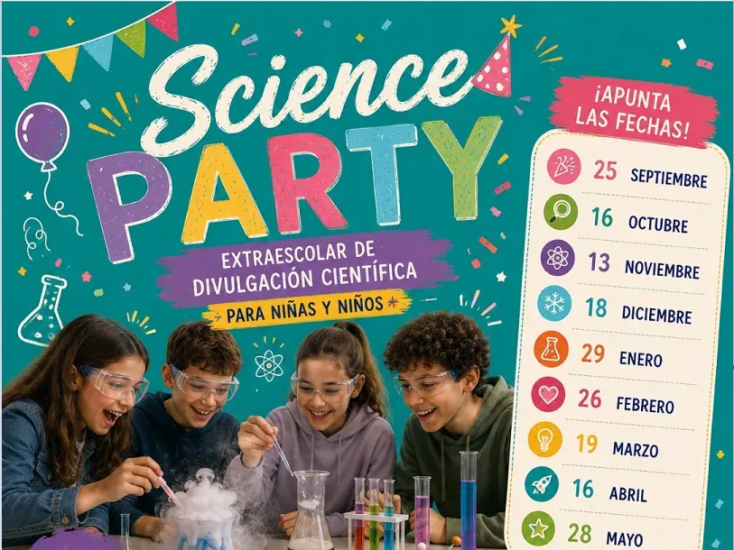 Taller. Science Party.