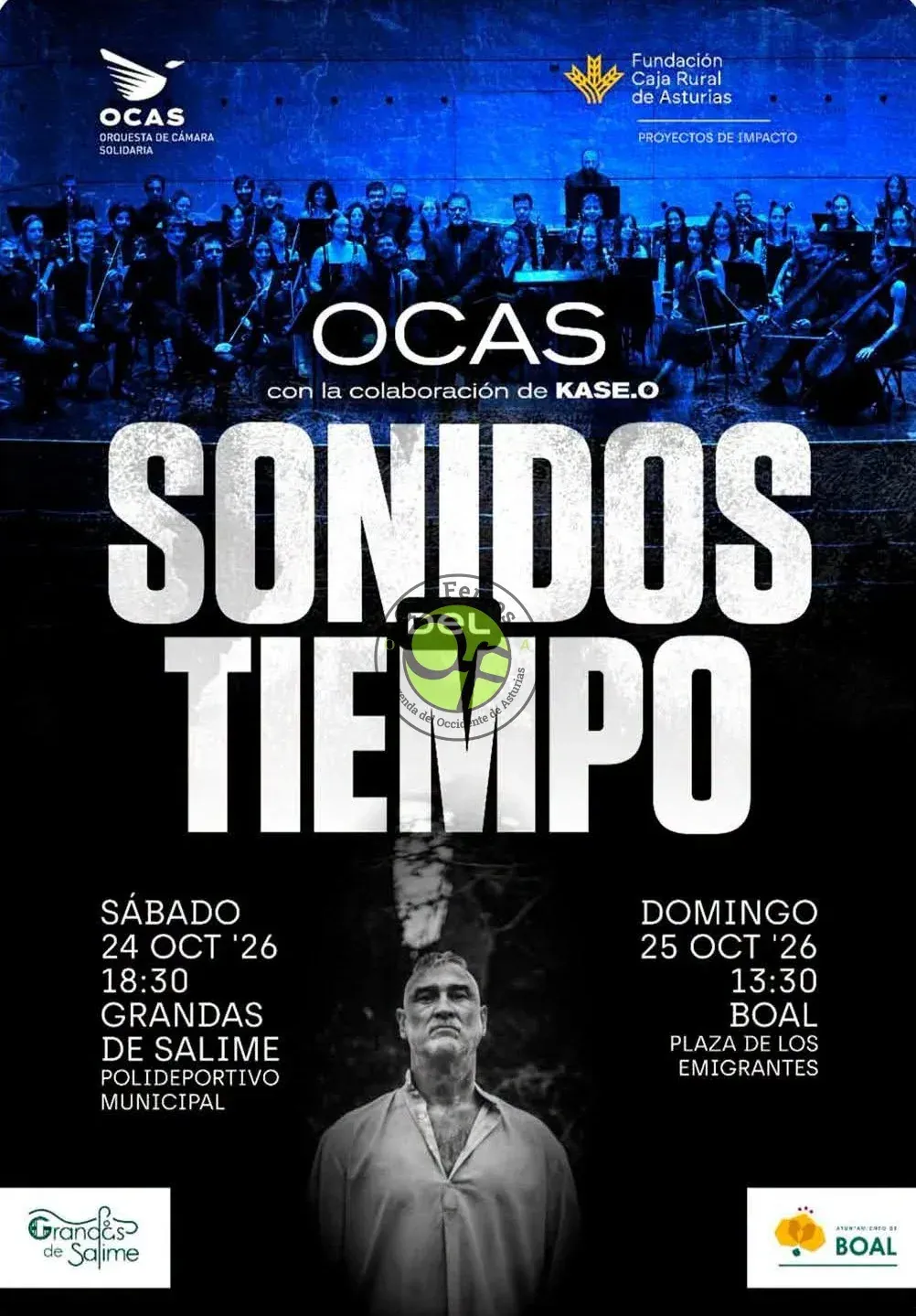 Grandas de Salime y Boal encuentran en la música un punto de encuentro entre generaciones, disfrutando de dos magníficos conciertos