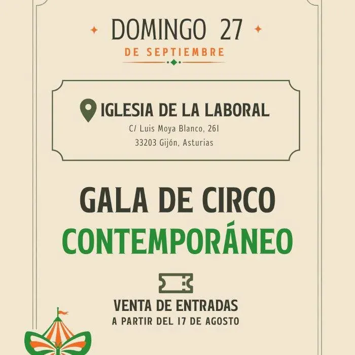 Caparina Festival. Contemporary circus gala