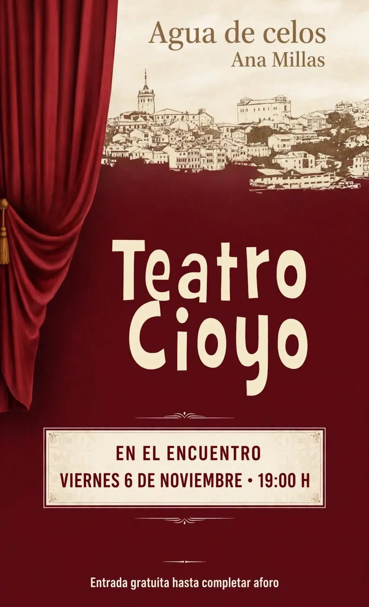 Teatro Cioyo performs "Agua de celos" at El Encuentro de Navia