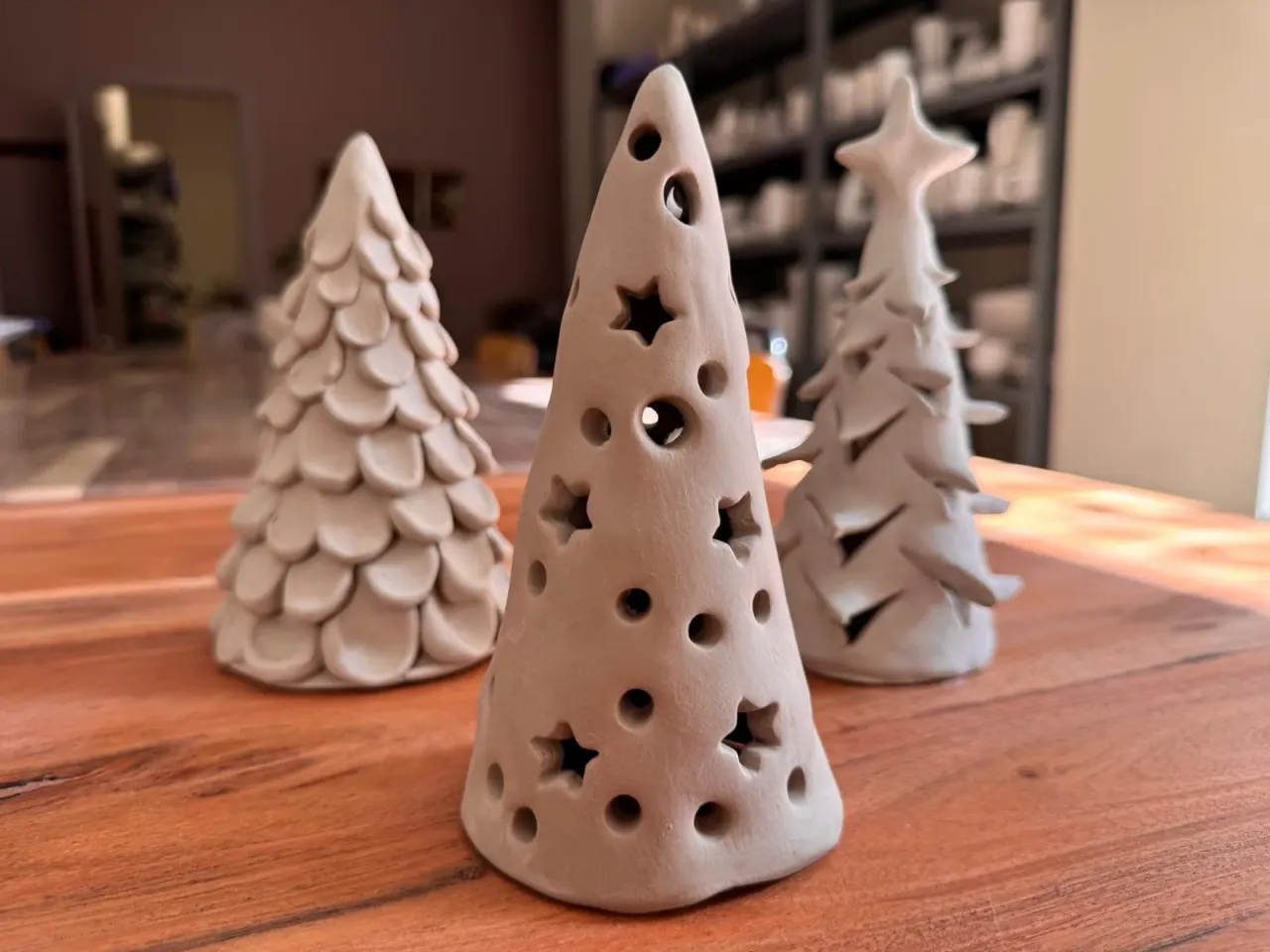 Modela tu propio árbol navideño