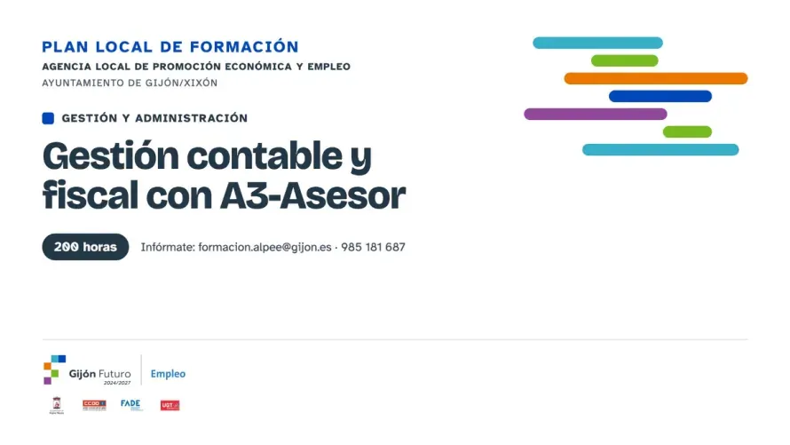 Curso de Gestión Contable y Fiscal con A3-Asesor