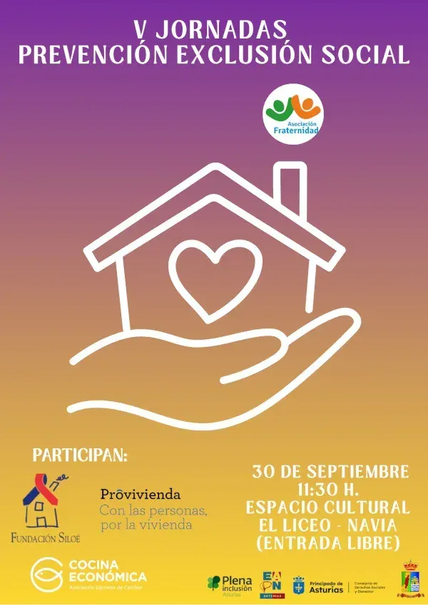 V Jornadas Prevención de la Exclusión Social con Fraternidad en El Liceo de Navia