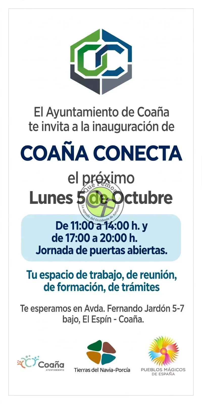 Coaña Conecta opens its doors next Monday