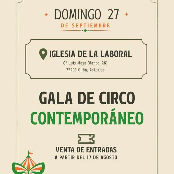 Caparina Festival. Contemporary circus gala
