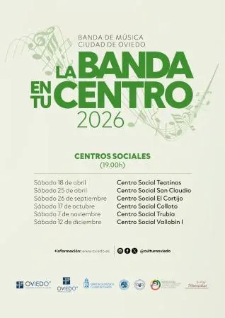 La Banda en tu Centro: Banda de Música Ciudad de Oviedo en Trubia
