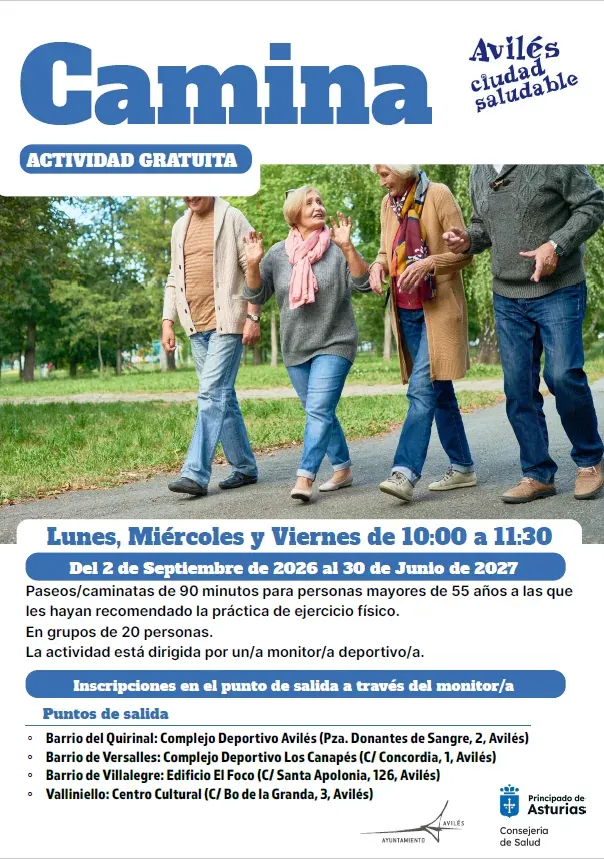Actividad «Camina».