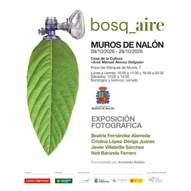 BOSQ_AIRE. Exposición itinerante en Muros de Nalón