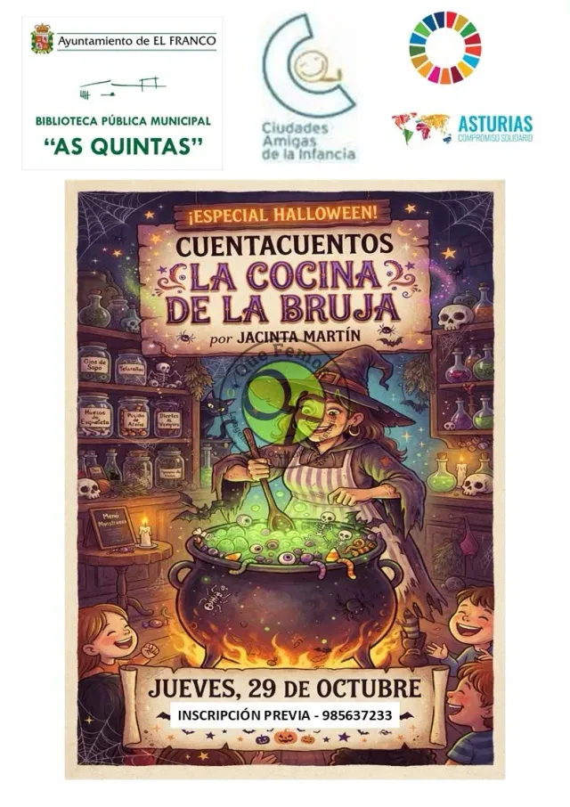 Cuentacuentos en As Quintas: "La cocina de la bruja", con Jacinta Martín