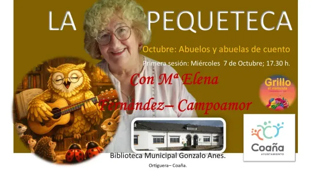 La Pequeteca de Coaña: Abuelos y abuelas de cuento