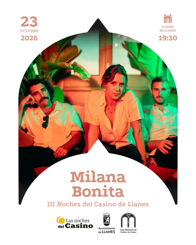 Milana Bonita en las Noches del Casino de Llanes