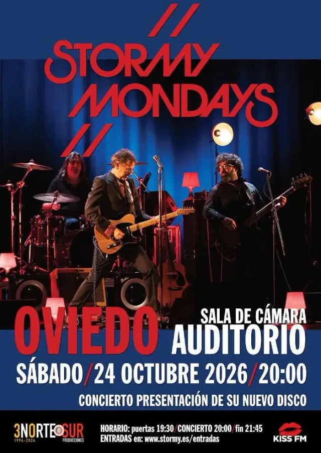 Stormy Mondays. Concert in Oviedo
