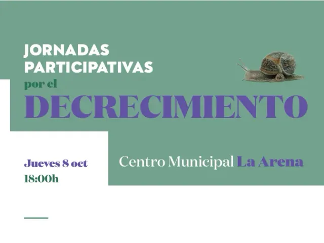 Jornadas participativas por el decrecimiento