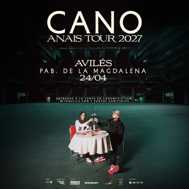 Cano concert at the Pabellón de La Magdalena on his 2027 tour