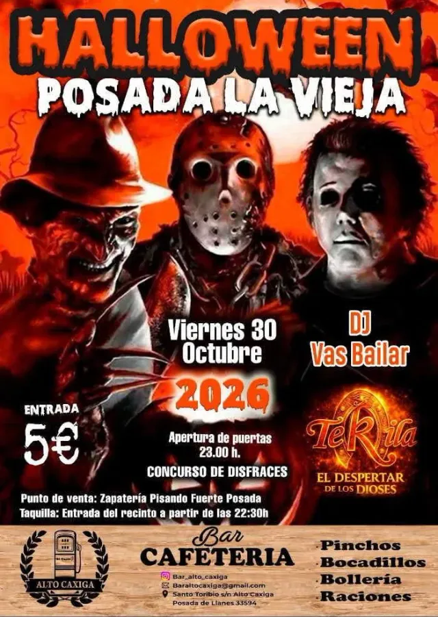 Halloween in Posada la Vieja. Llanes