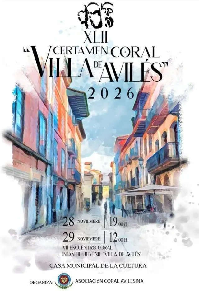 XLII Certamen Coral «Villa de Avilés» 2026.